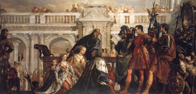 Paolo  Veronese The Family fo Darius Before Alexander the Great China oil painting art